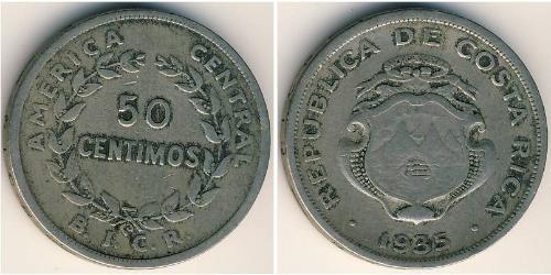 50 Centimo Costa Rica Rame/Nichel 