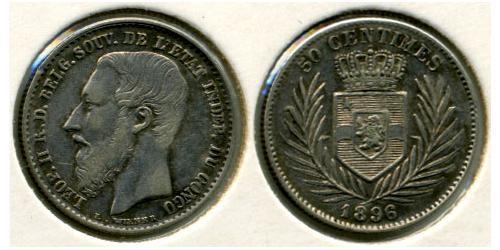 50 Centimo Democratic Republic of the Congo Silver 