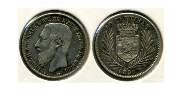 50 Centimo Democratic Republic of the Congo Silver 