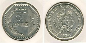 50 Centimo Perú  