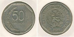 50 Centimo Perú  