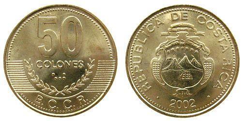 50 Colon Costa Rica  