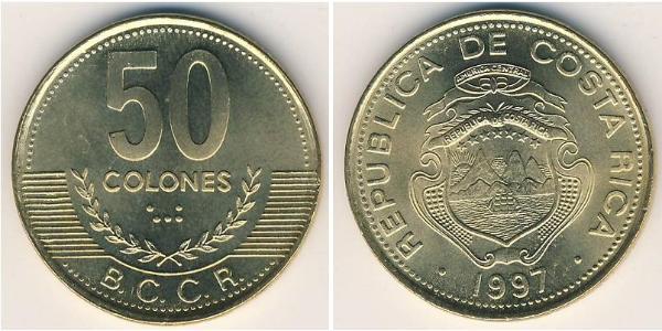 50 Colon Costa Rica  