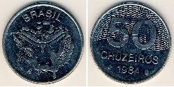 50 Cruzeiro Brasile Acciaio 