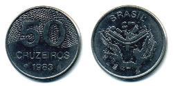 50 Cruzeiro Brésil Acier/Nickel 