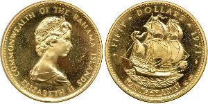 50 Dollar Bahamas Gold Elizabeth II (1926-2022)