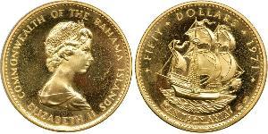 50 Dollar Bahamas Gold Elizabeth II (1926-2022)