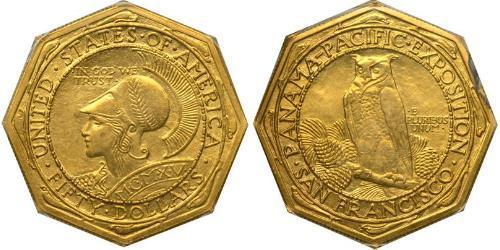 50 Dollar Vereinigten Staaten von Amerika (1776 - ) Gold 
