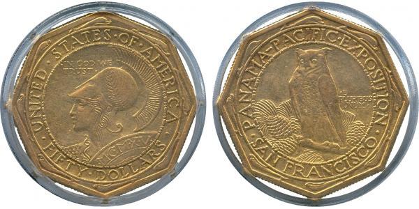 50 Dollar Vereinigten Staaten von Amerika (1776 - ) Gold 
