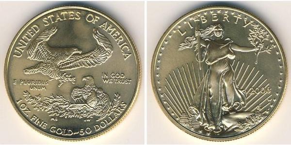 50 Dollar Vereinigten Staaten von Amerika (1776 - ) Gold 