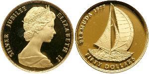 50 Dollar Bermudes Or Elizabeth II (1926-2022)