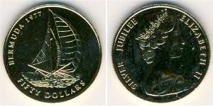 50 Dollar Bermudes Or Elizabeth II (1926-2022)