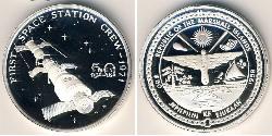 50 Dollar Marshallinseln Silber 