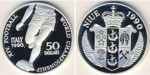 50 Dollar Niue Silber 