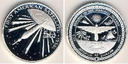 50 Dollar Marshall Islands Silver 