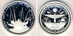 50 Dollar Marshall Islands Silver 