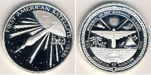 50 Dollar Marshall Islands Silver 