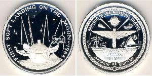 50 Dollar Marshall Islands Silver 