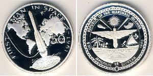 50 Dollar Marshall Islands Silver 