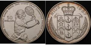 50 Dollar Niue Silver 