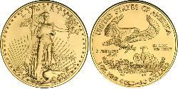 50 Доллар США (1776 - ) Золото 