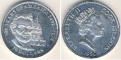50 Dollar Cook Islands 銀 