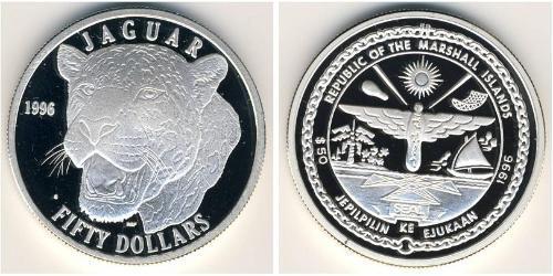 50 Dollar Marshall Islands 銀 