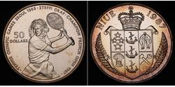 50 Dollar Niue 銀 
