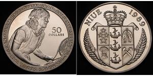 50 Dollar Niue 銀 