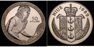 50 Dollar Niue 銀 