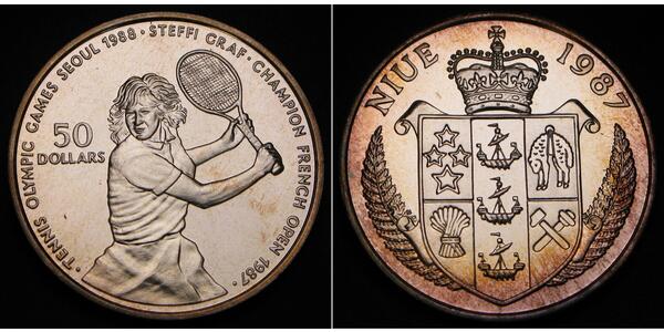 50 Dollar Niue 銀 