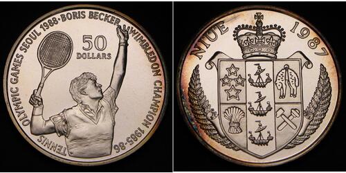 50 Dollaro Niue Argento 