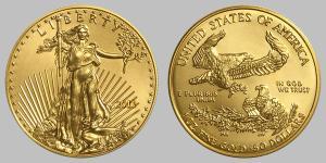 50 Dólar Estados Unidos de América (1776 - ) Oro 