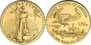 50 Dólar Estados Unidos de América (1776 - ) Oro 