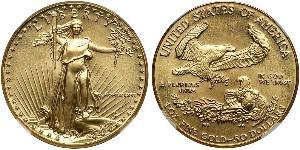 50 Dólar Estados Unidos de América (1776 - ) Oro 