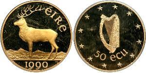 50 Ecu Ireland (1922 - ) Gold 