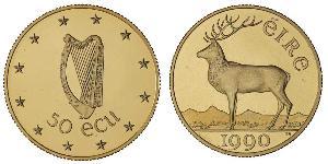 50 Ecu Ireland (1922 - ) Gold 