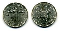 50 Escudo Second Portuguese Republic (1933 - 1974) Silver 