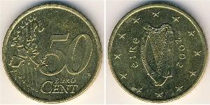 50 Euro Irlanda (1922 - ) Alluminio/Bronzo 