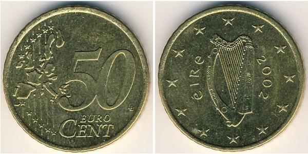 50 Euro Irlanda (1922 - ) Aluminio/Bronce 