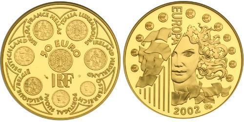 50 Euro France Gold 