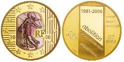 50 Euro French Fifth Republic (1958 - ) Gold 