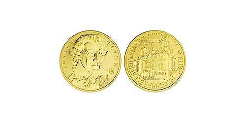 50 Euro Republic of Austria (1955 - ) Gold 