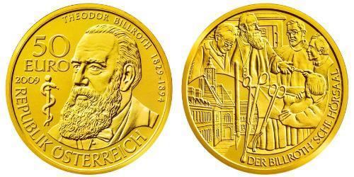 50 Euro Republik Österreich (1955 - ) Gold 