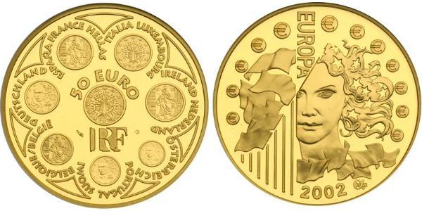 50 Euro France Or 