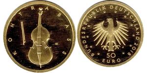 50 Euro Repubblica Federale di Germania (1990 - ) Oro 