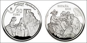 50 Euro Reino de España (1976 - ) Plata 