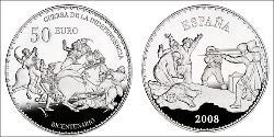 50 Euro Reino de España (1976 - ) Silber 