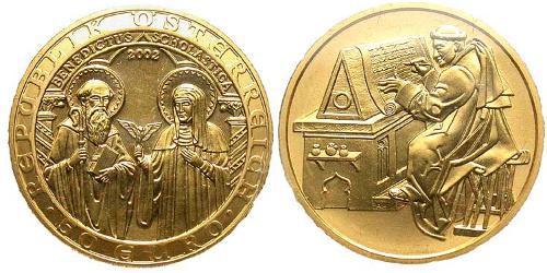 50 Euro 奥地利 金 