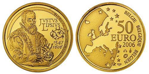 50 Euro 比利时 金 